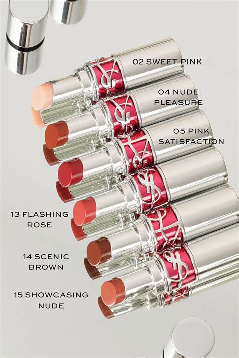 ysl gloss 1 gold|ysl lip gloss chart.